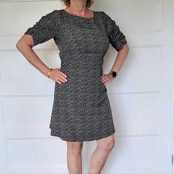 IMNYC Isaac Mizrahi mini polka dot fit & flare dress - Picture 5 of 11